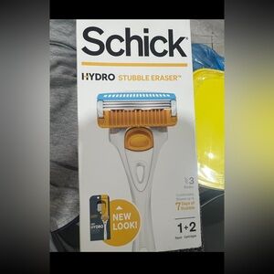 Schick Hydro Stubble Eraser Razor - White and Orange